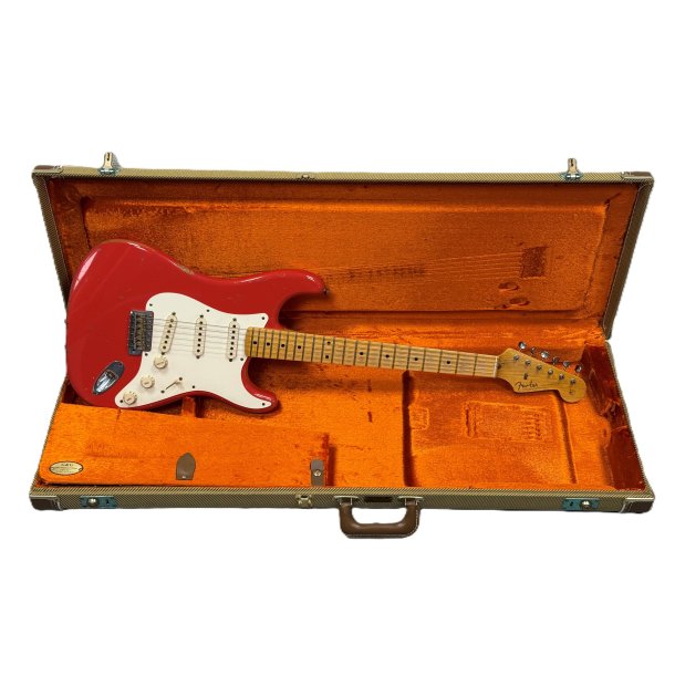 (BRUGT) Fender Custom Shop Stratocaster 1957 Relic' Fiesta Red 2009